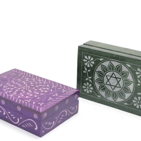 Obsidian Taşı Kutu Ksk2236