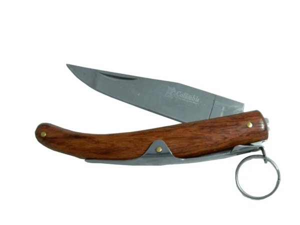 Okapi Gc2079a Kahverengi Cep Çakısı 20cm - Manuel, Ahşap Sap