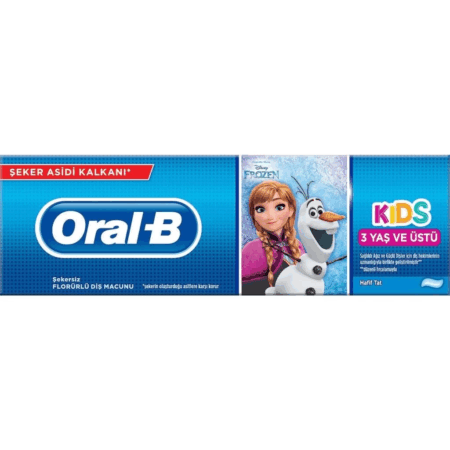 Oral-B Çocuk Diş Macunu Frozen & Cars 3+ Yaş 75 ml