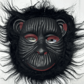 Orangutan Maskesi - Maymun Maskesi - Goril Maskesi Yetişkin Çocuk Uyumlu Siyah Renk Model 4