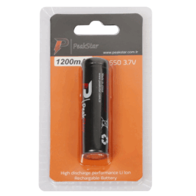 Orjinal 3.7 V 1200 Mah Şarj Edilebilir 18650 Turbo Model Li-ion Şarjlı Pil