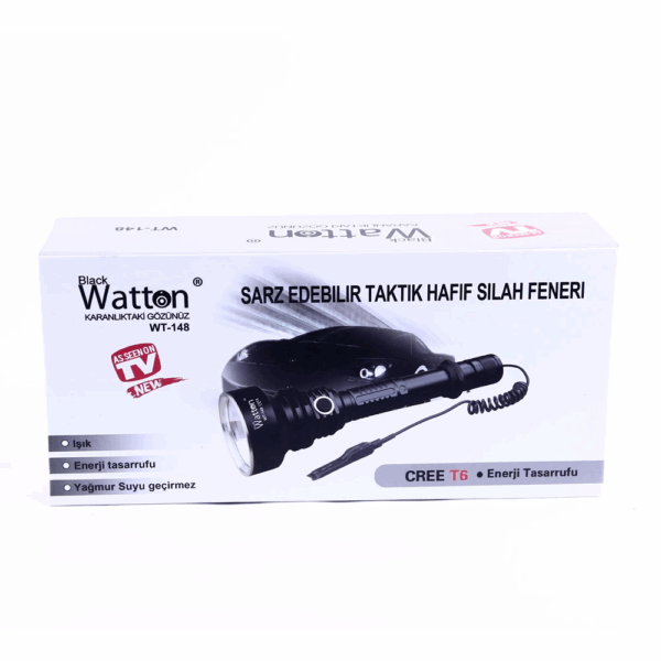 Orjinal 800 Lümen Tx6 Özel Avcı Feneri  Wt-148 - Görsel 4