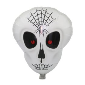 Örümcek Ağ Desenli İskelet Folyo Balon (K0)