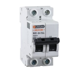 Günsan Valta Otomatik Sigorta 2P 6kA B Tip 25A İki kutuplu