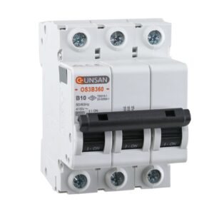 Günsan Valta Otomatik Sigorta 3P 6kA B Tip 10A Üç Kutuplu