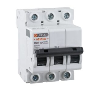 Günsan Valta Otomatik Sigorta 3P 6kA B Tip 20A Üç Kutuplu