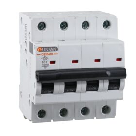 Günsan Valta Otomatik Sigorta 10kA B Tip 4P 63A