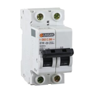 Günsan Valta Otomatik Sigorta 2P 6kA C Tip 10A İki kutuplu