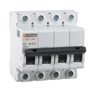 Günsan Valta Otomatik Sigorta 4P 6kA C Tip 2A Dört Kutuplu