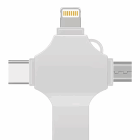 Otg 4in1 Cep Telefonu Çok Fonksiyonlu Usb Flash Bellek 128 Gb Type-c, Micro Sd Ve Kart Okuyucu