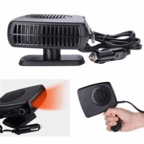 Oto Isıtıcı-soğutucu Fan Cam Buğu Çözücü Fan Araç Içi Isıtıcı-soğutucu Fan 12v Çakmaklık Girişli