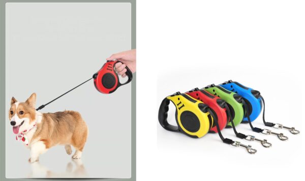 Otomatik  Makaralı Kedi Tasması / Köpek Tasması 3 Metre - 15 KG (K0)