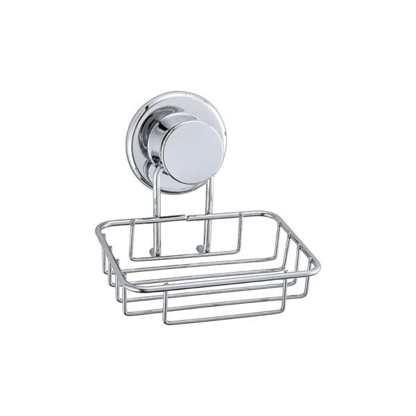 Oval Katı Sabunluk Yapışkanlı Vantuzlu Köşeli Pirinç Sabunluk (K0)