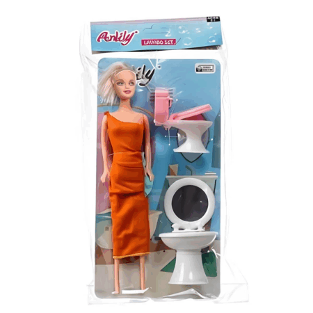 Çocuk Oydaş Anlily Poşette Klozetli Bebek 2445