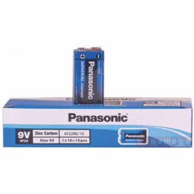 PANASONİC 9VOLT PİL 12 PARÇA (K0)
