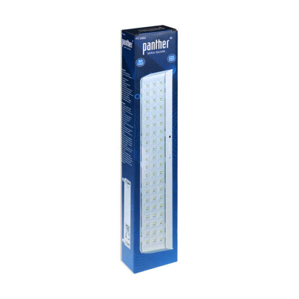 PT-3002 60 SMD LED ŞARJLI IŞILDAK (K0) - Görsel 4