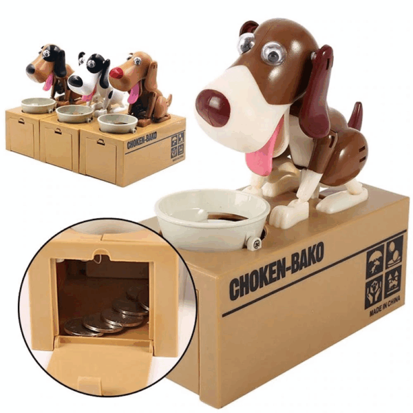 Para Yiyen Köpek Kumbara - Görsel 2