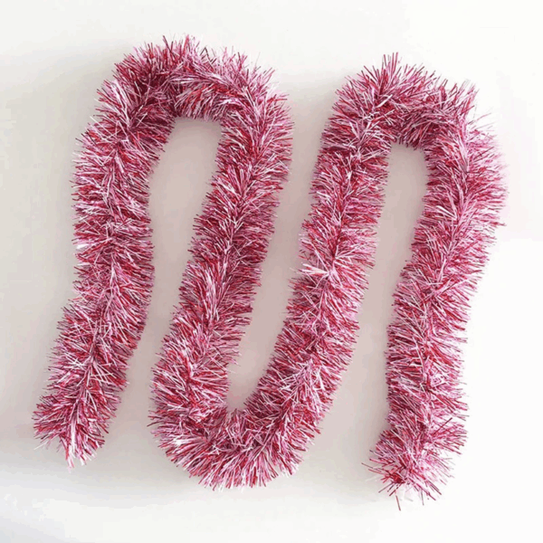 Parti İçin Sim Süs 2 Metre Uzunluk 8 Cm Genişlik Pembe Renk İthal - Görsel 2