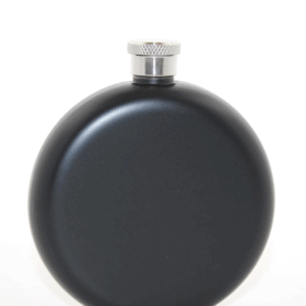 Paslanmaz Çelik Yuvarlak 5 Oz Tekli Matara Alk2678