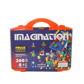 Çocuk PBB360-1 Çantalı Petto Blok Seti 360 Parça-Gepettoys