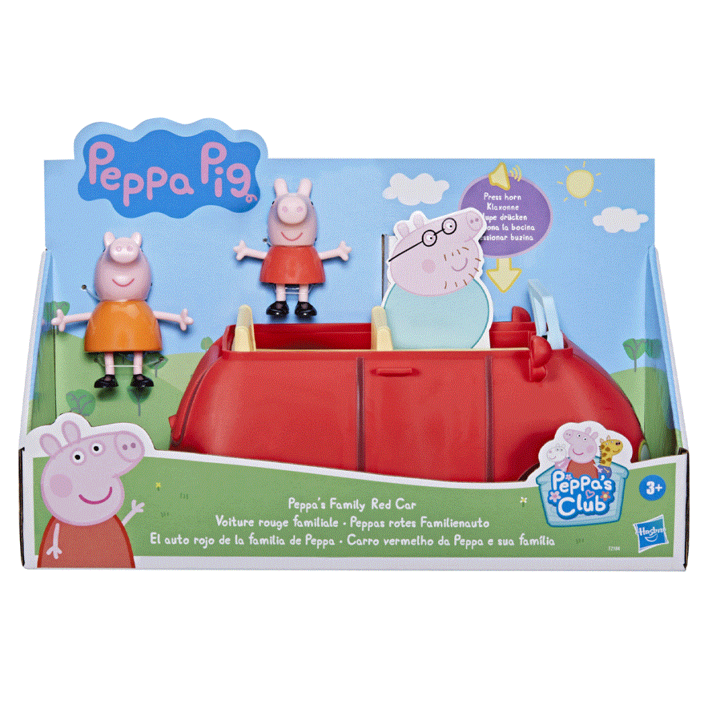 Peppa Pig Kırmızı Aile Aracı ile Ailece Eğlenceli ve Eğitici Rol Oyunları - Görsel 4