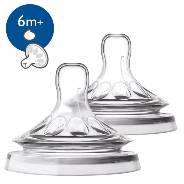 Philips Avent Natural Biberon Emziği Y Kesik 6 Ay+ 2li - Görsel 2
