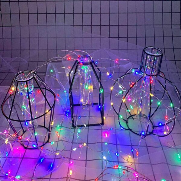 Pilli Dekoratif Peri Led Işık 3 Metre (RGB) Gaming Aydınlatma (K0) - Görsel 4