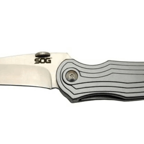 Pinkerton 0689 Gri Kamp Çakı 18cm - Yarı Otomatik, Kemerlikli, Kutulu