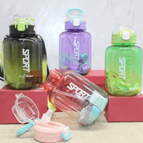 Pipetli Su Matarası 1100 Ml Bpa İçermez Alk3149