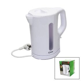 PLASTİK  KETTLE SU ISITICISI  BEYAZ  1.7LT  2000W OTOMATİK KAPANMA - 360° GÖVDE - KABLO SAKLAMA KK-3304 (K0)