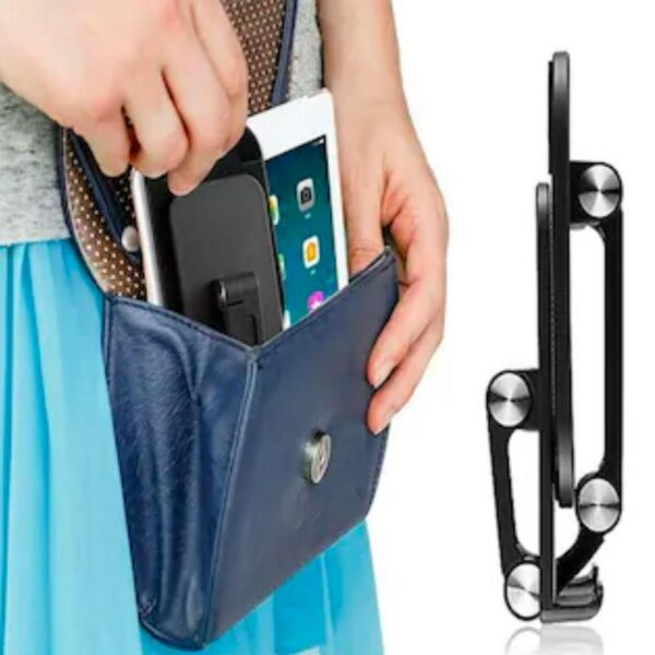 Plastik Ayarlanabilir Kaydırmaz Taban Telefon Tablet Standı (K0) - Görsel 4