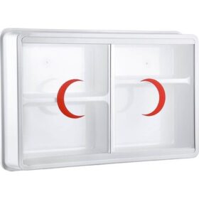PLASTİK ECZA DOLABI 35x50x10cm (K0)