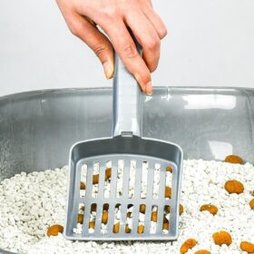 Plastik Evcil Hayvan Kedi Kumu Temizleme Eleme Küreği (K0)