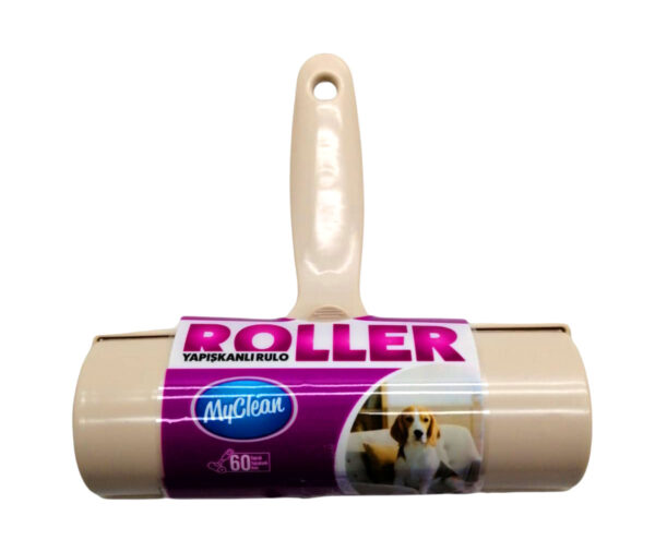 PLASTİK HAZNELİ 60 YAPRAK ROLLER TÜY TOPLAYICI RULO (K0)