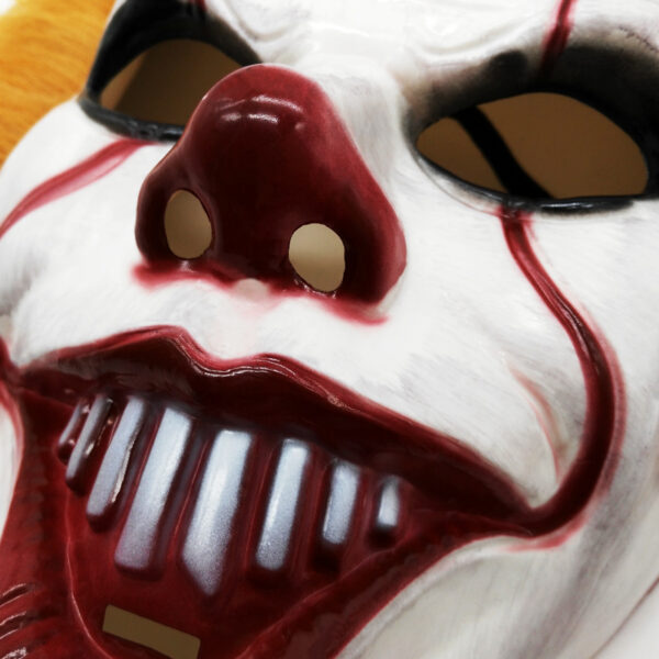 Plastik Joker Maskesi Killer Palyaço Maskesi (K0) - Görsel 2