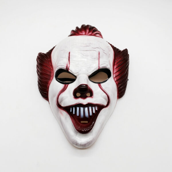 Plastik Joker Maskesi Killer Palyaço Maskesi (K0) - Görsel 3