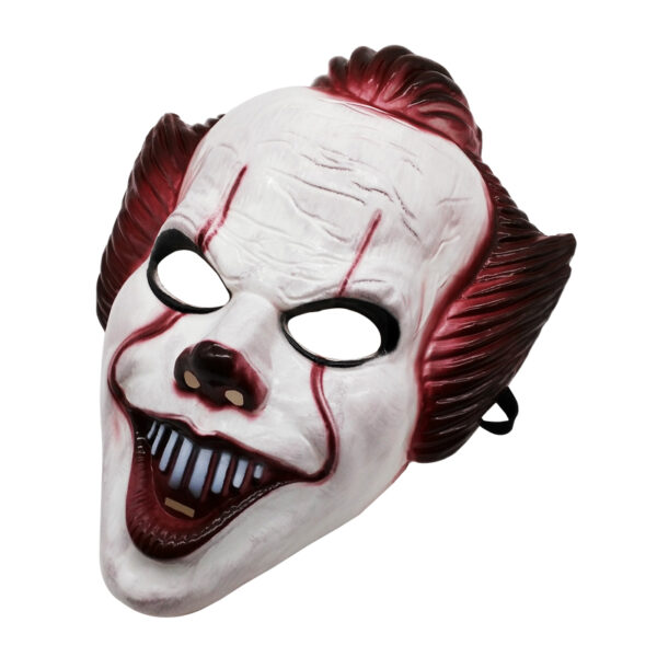 Plastik Joker Maskesi Killer Palyaço Maskesi (K0) - Görsel 4