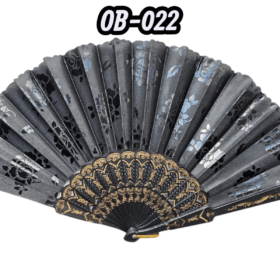 Plastik Kumaş Yelpaze 12'li Ob-022