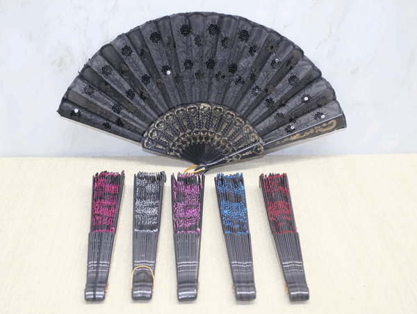 Plastik Pullu Yelpaze Alk3567