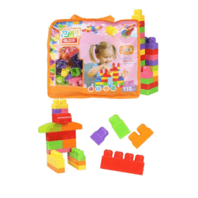 Play Blox Yapı Oyuncakları 133 Parça Çantalı Parlak Renkler Mega Blok Seti 2984