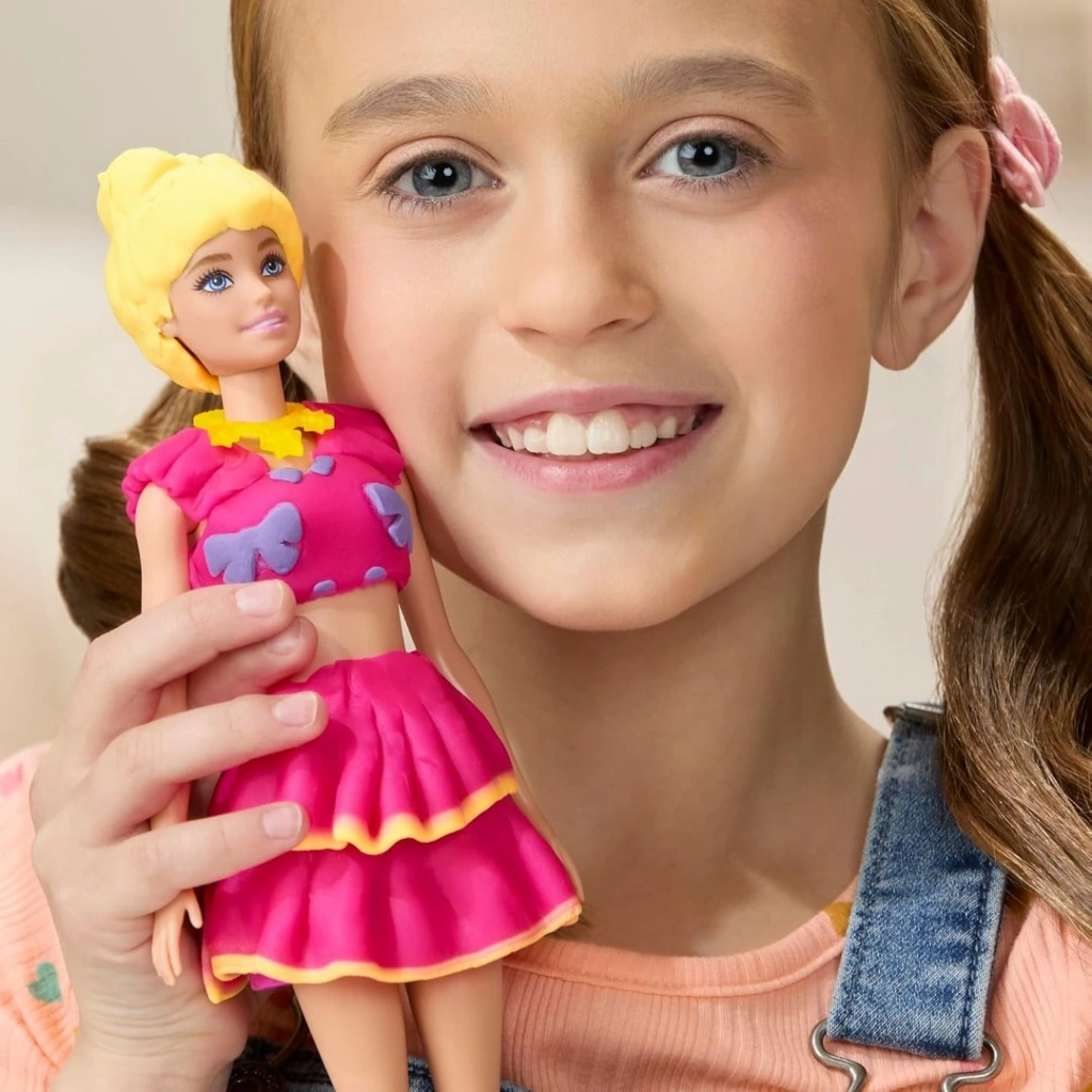 Play-Doh Barbie Fırfırlar ve Fiyonklar Seti - Görsel 5
