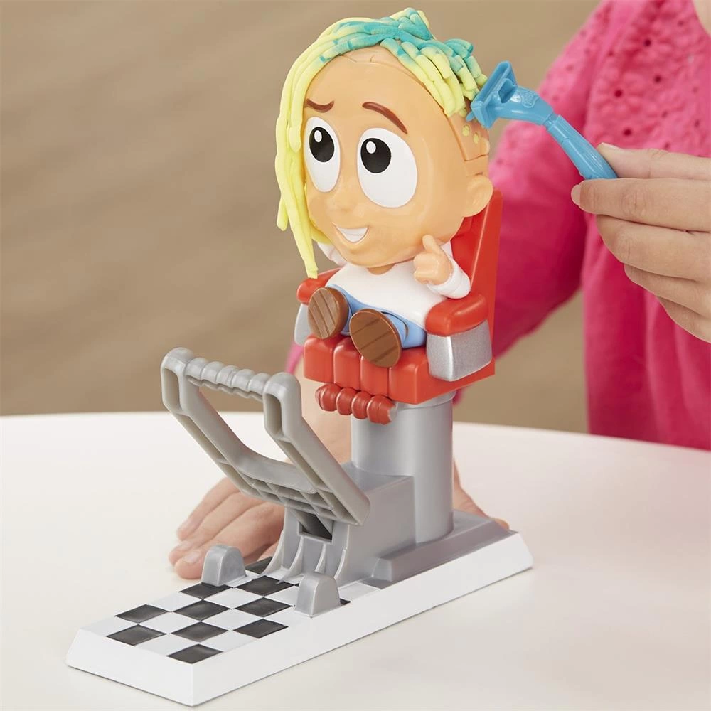Play Doh Çılgın Kuaför Berber Hamur Oyun Seti - Görsel 2