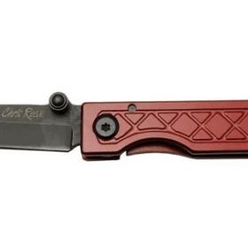 Pocket Samurai 7425 Rd Kırmızı Kamp / Outdoor Çakı 18cm - Manuel, Kemerlikli, Kutulu