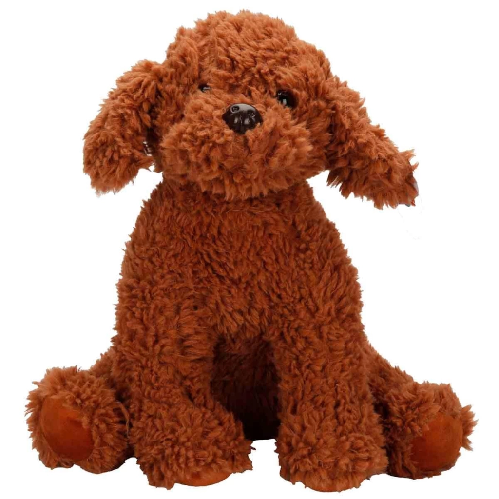 Çocuk Poddle Köpek Peluş 33 cm - Görsel 4