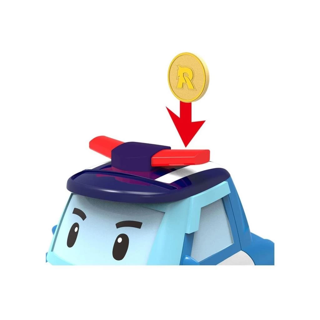 POLI/83323 Robocar Poli Sesli ve Işıklı Araç Kumbara - Görsel 2