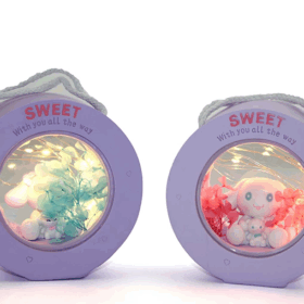 Polyester Hello Kitty Cinnamoroll Masa Üstü Lamba Alk1619