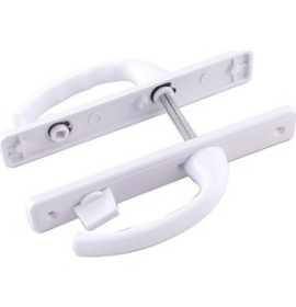 POŞETLİ BANYO-WC - KİLİTLİ BEYAZ PVC KAPI KOLU (K0)