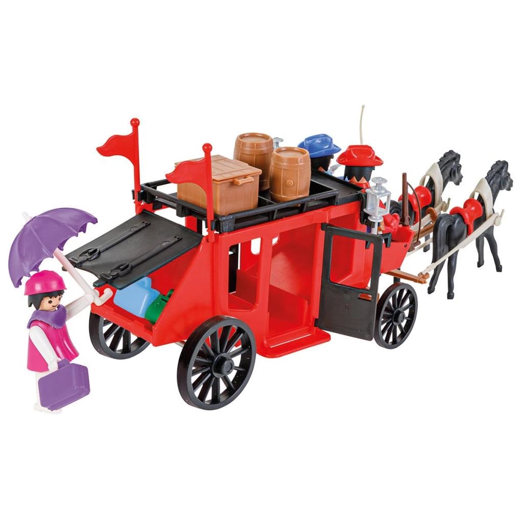 Posta Arabası Mini Mekanik Seri Çocuklar İçin Eğitici Oyun - Görsel 4