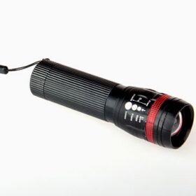 Power Ledli ve Zoomlu 2 Km Menzilli Alüminyum El Feneri (K0)