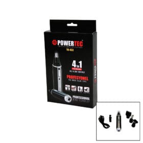 POWERTEC TR-450 4İN1 KAŞ - BURUN - KULAK - SAKAL ŞARJLI TRAŞ MAKİNESİ (K0)